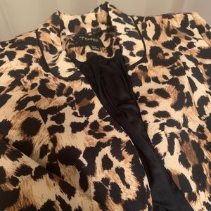 Thalia Sodi Leopard Blazer